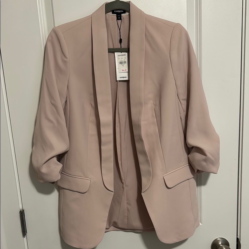 Express Oversized Pink Blazer